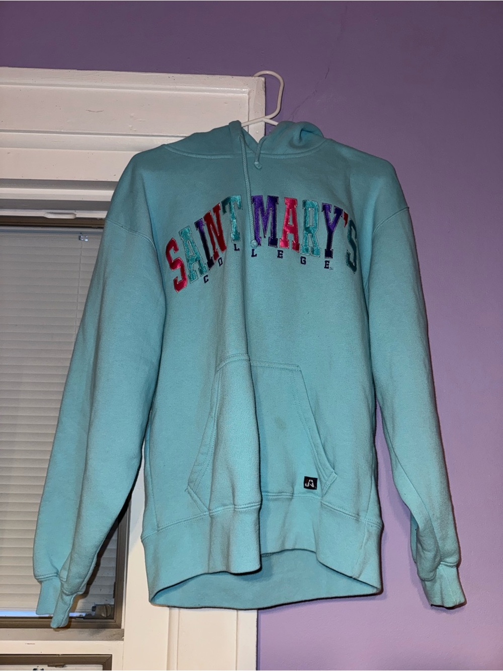 Light Teal Hoodie - women’s Sweatshirt